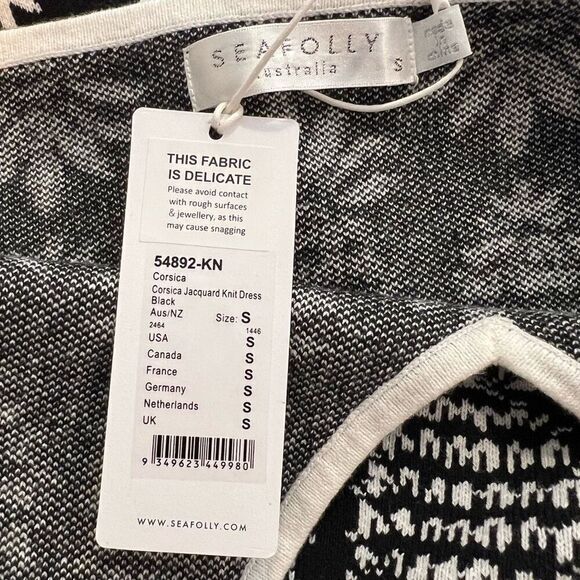 NWT Seafolly Corsica Jacquard Knit Dress Pineapple Size S Revolve - Picture 7 of 9